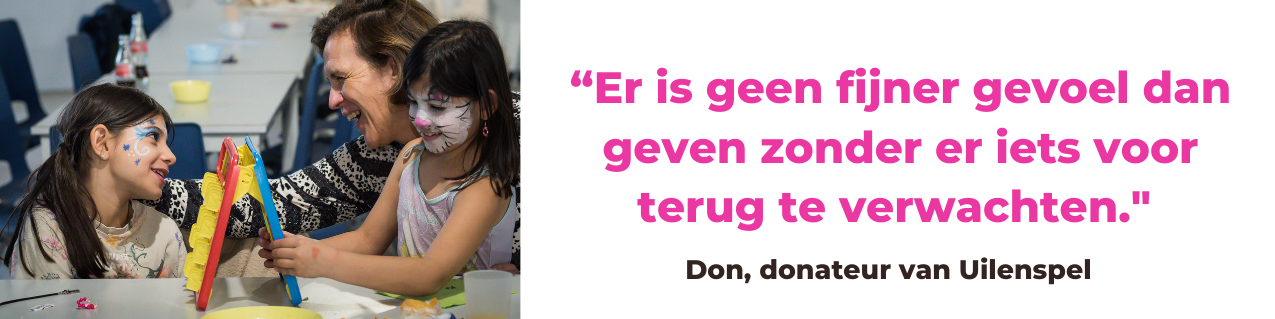 Geven zonder iets terug te verwachten &ndash; dat is pas rijkdom